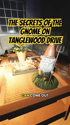 The gnome on Tanglewood Drive is special. What secrets has it told you? #phasmophobia
