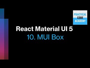 React Material UI 5 10-Box