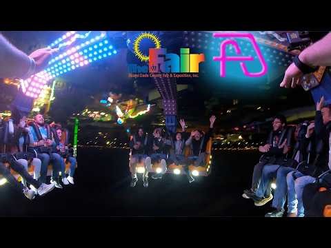 Star Dancer on-ride 60 fps POV at The Fair in Miami