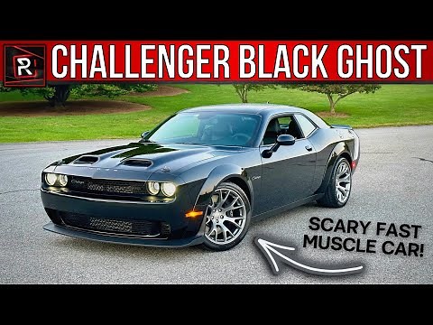 The 2023 Dodge Challenger Black Ghost Is A Scary Fast Rebirth Of A 70’s Muscle Car