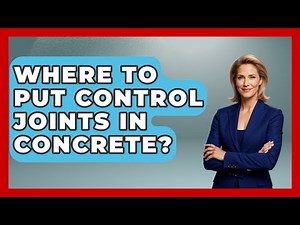 Where To Put Control Joints In Concrete? - Civil Engineering Explained
