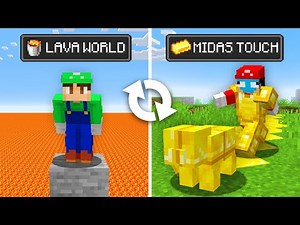 Minecraft, but Reality Swaps Randomly...