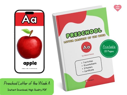 Letter Aa – Preschool Alphabet Activities | Teaching Resources