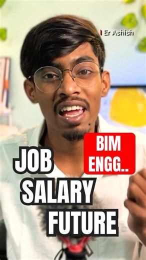 BIM Jobs Demand 🚀 India & Abroad | High Salary Career for Civil Engineers #bim #job #viral #shorts