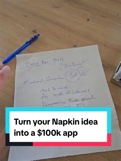 Turn Your Napkin Idea into a Successful App