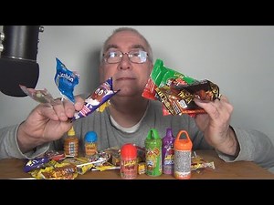 ASMR Eating Mexican Candy for the First Time