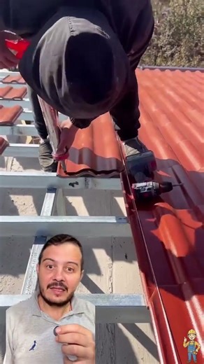 Inovação e retrô! Telhas estilo colonial parafusadas #reforma #casa #telhado #telhas #obra #exterior