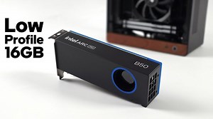Intel Arc Pro B50 16GB Low-Profile Review : A SFF Gaming Secret Weapon?