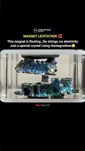 This Crystal Makes Magnets Float 🛟🤯