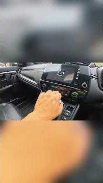 Honda CR-V 2022 Dashboard – POV