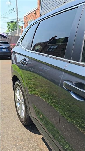 Scratch removal on this Honda CRV #scratchremoval #mobiledetailing #wecometoyou