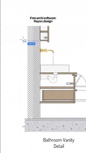 Drawings made with rayon.design software (Try it for free: www.rayon.design) #interiordesigner #cad