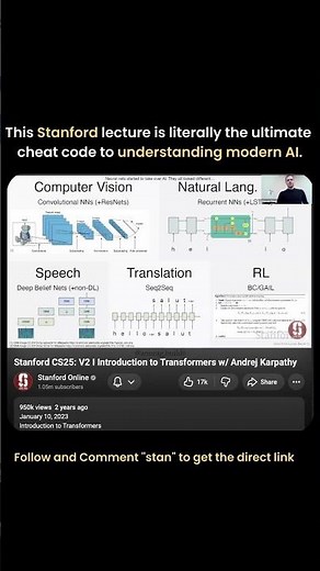 The Stanford AI Lecture Every Developer Should Watch #AI #machinelearning #transformer