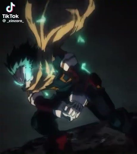 Deku screaming