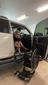 pov. How I Transfer In & Out of My Car as a Wheelchair User 🚗♿