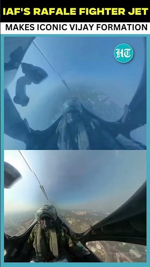 Indian Airforce's Modern Fighter Jet Rafale On Display At 76th R-Day Parade #ytshorts