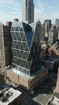 This tower is not standing on the building it grew out of