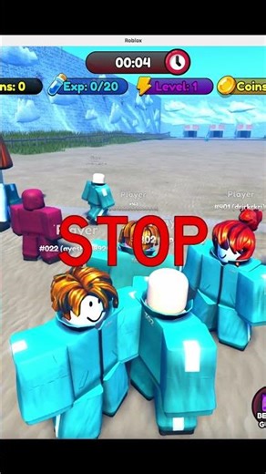 Can I Win Roblox Squid Game? 👀🎮 #roblox #robloxshorts
