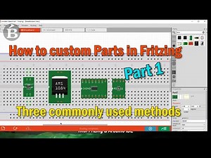 How to make custom Parts in Fritzing_Part 1__Simple and easy