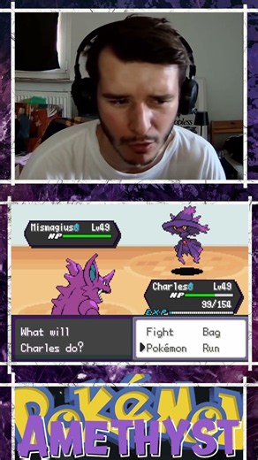 Gym AI is Overpowered 💪🔥 | Pokemon Amethyst #pokemon #nuzlocke