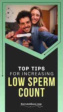 Effective Male Fertility Tips to Increase Sperm Count Naturally