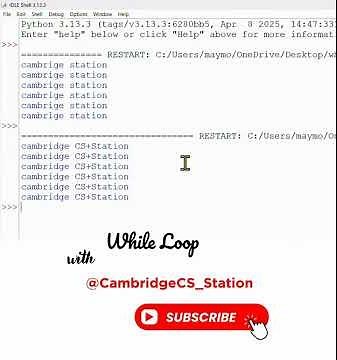 how to use while loop in Python | #codingshorts #whileloop #learncoding #shorts
