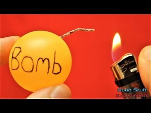 How to Make a Smoke Bomb using Ping Pong Balls
