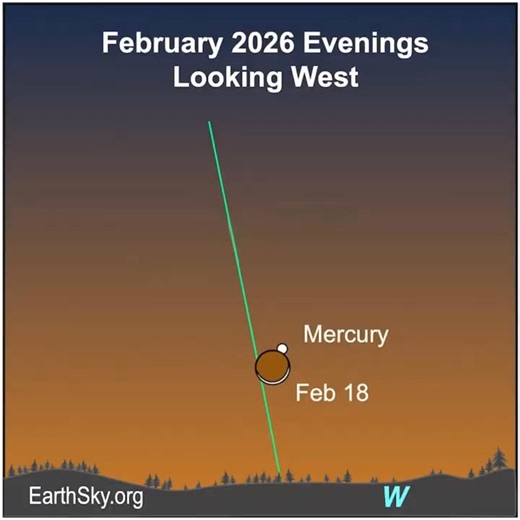 Hi stargazers! After #sunset tonight, check out the beautiful waxing crescent #moon. It’ll hang low in the western sky after sunset, with Mercury and Saturn nearby. Some places will even see Mercury hidden, or occulted, by the moon. Check them out! 🌒🌌🪐 Watch this video for more information: https://www.youtube.com/shorts/mguae6NkDow And for more sky events, visit EarthSky’s night sky guide: https://earthsky.org/astronomy-essentials/visible-planets-tonight-mars-jupiter-venus-saturn-mercury/ 📹