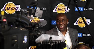Magic Johnson quits as Lakers team president