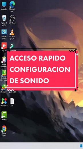 Acceso Rápido a Configuración de Sonido en Windows 11