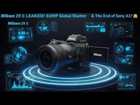 Nikon Z9 II LEAKED! 61MP Global Shutter & The End of Sony A1? 📸