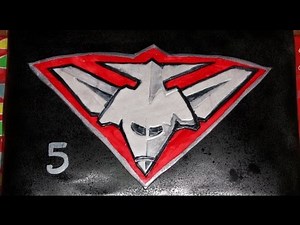 AFL Essendon Bombers Cake (How To)