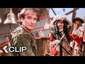 The EPIC Final Battle between Peter Pan and Hook - HOOK Clip | Robin Williams