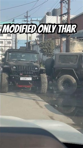 आज तक नहीं देखो होगी ऐसे Thar 😱 🔥 #thar #modified