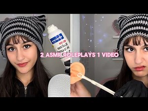 2 ASMR RPS ONE VIDEO *rude piercer and nice piercer*