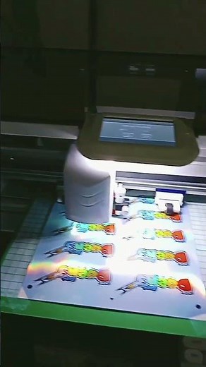 Cuyi mini cutter plotter #printing #sticker #smallbusiness