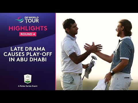 Round 4 Highlights | 2025 Abu Dhabi HSBC Championship