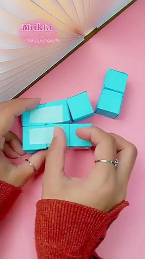 How to make an Infinity Cube? Infinity Cube Fidget Toys (Viral TikTok Fidget Toys) #Shorts