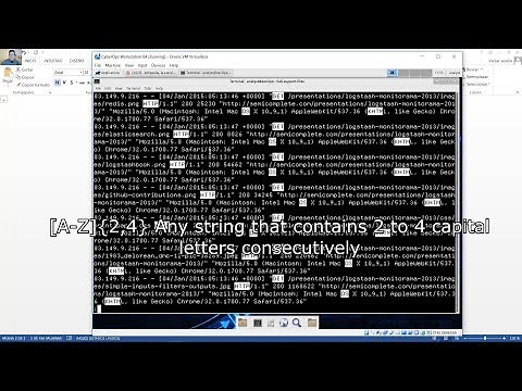 12.2.2.9 Lab - Regular Expression Tutorial
