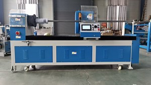 [Hot Item] Leather Fabric Tape Jumbo Roll Cutting and Belt Slitting Machine Strap Cutter Slitter