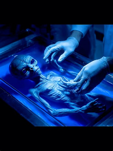 Estudie un alienigena en el área 51. #ufo #alien #angeles #aliens #area51 #misterio