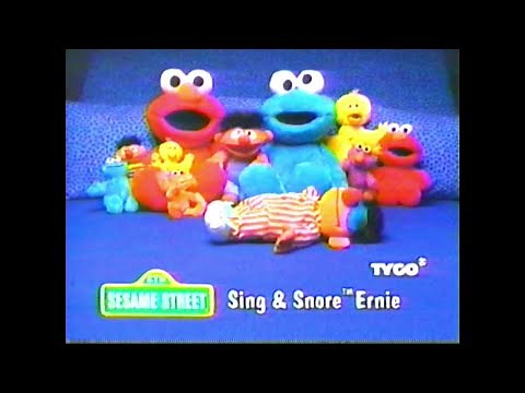 Sing & Snore Ernie 1997 Commercial