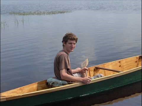 Homemade Plywood Canoe 'River Drifter'