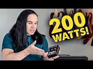 A 200 Watt Amp... that fits IN YOUR HAND?! (Baroni Hellraiser) Demo / Review
