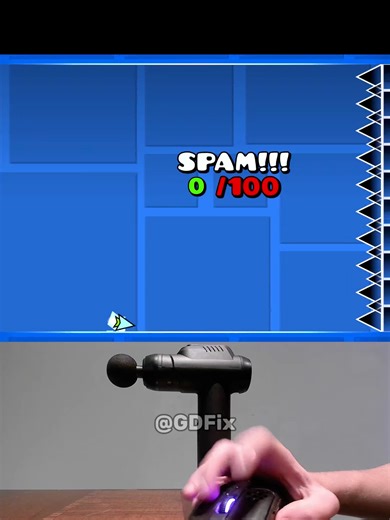 Can I beat the BATIDAO wave spam and spikes? #geometrydash #learnontiktok #foryoupage❤️❤️ #tik_tok #for_you #fyp