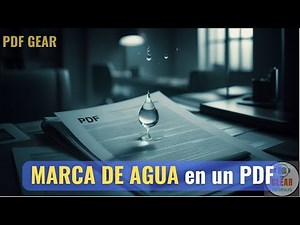 📢How to Add a Watermark to a PDF for Free 💡| Free Watermark in a PDF | PDFGear Tutorial