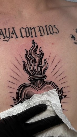 Sacred Heart Tattoo Meaning and Design Ideas