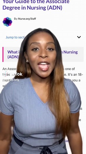 An associate degree in nursing (ADN) is the fastest way to become an RN, or registered nurse. Our guide will explain everything you need to know about ADN degrees, including what they are, how to get one, top programs, and whether an ADN is worth it. ✅Read the full article now on nurse.org or click the link in @nurse_org bio on Instagram or search this website ➡️ nurse.org/education/adn-guide/ 🔎 Or go to Google and type “adn nurse.org”⁠ . . @Sherri . . . #registerednurse #rn #nurse #nurses #nur