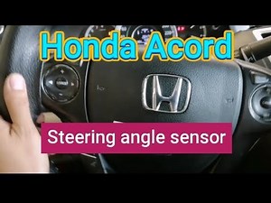 HONDA ACCORD: 27-15 steering angle sensor circuit malfunction #autotechnician #honda