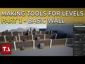UE5: Making Tools for Level Art // Part 1: Basic Wall // Unreal Engine Tutorial